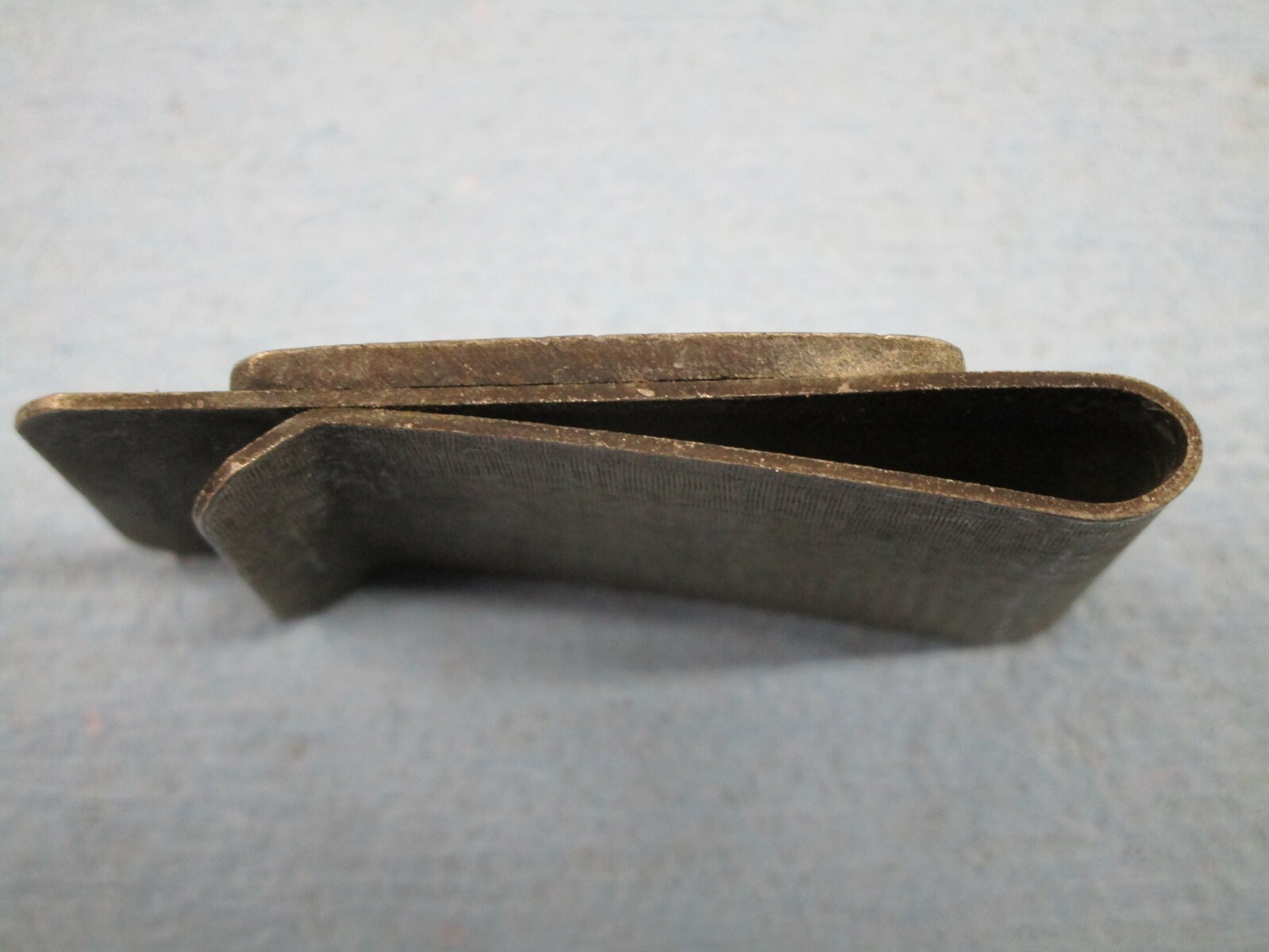 Vintage men's money clip "Moundridge Telephone Co" lo… Gem