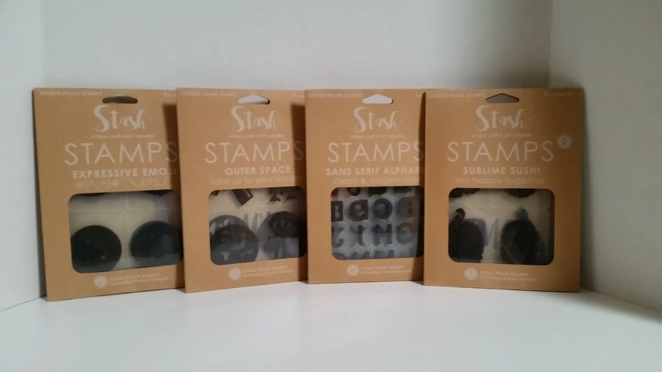 Selos de armazenamento scrapbook artesanato espuma em plástico sua escolha de um artesanato infantil - Imagem 2 de 2