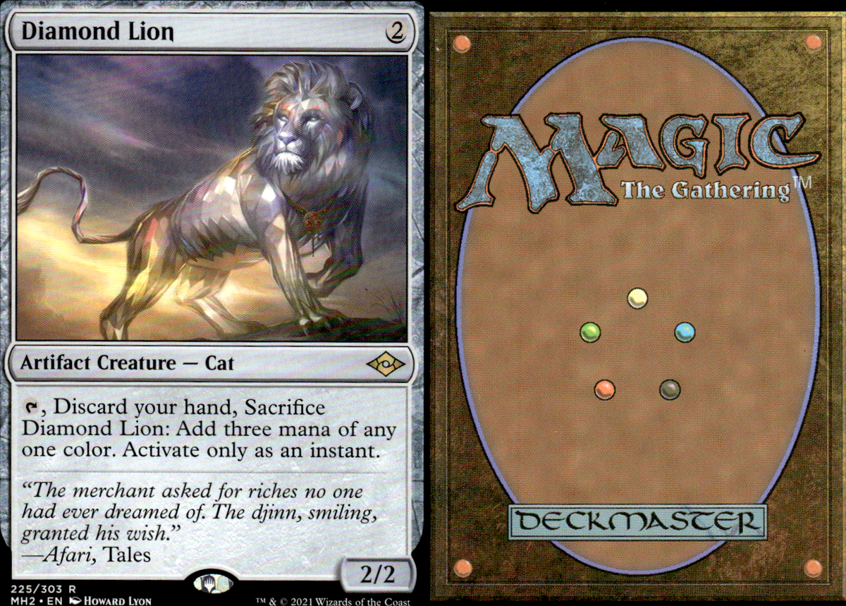 mtg lion cards Fleecemane Print While attached Lion Sash MTG Kamigawa: