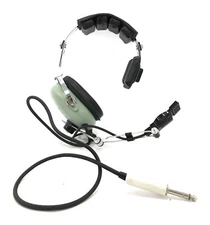 David Clark H3391 Two Way Radio Headset 18491G-01 Aviation Headset