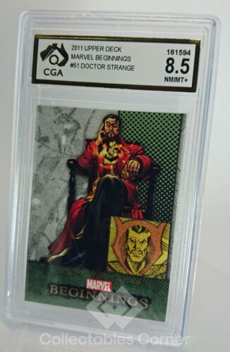 2011 Upper Deck Marvel Beginnings Doctor Strange Card Graded 8.5 (cc) - Picture 1 of 2