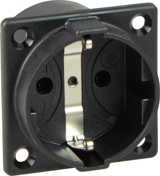 As-Schwabe 45081 | Schutzkontakt-Einbaudose, Schwarz-image