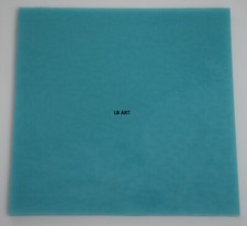 0116.30 - OPALESCENT TURQUOISE BLUE 5" x 5" BULLSEYE 3mm THICK GLASS 90 COE