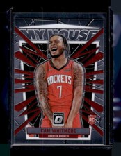2023-24 Donruss Optic #12 Cam Whitmore My House Houston Rockets