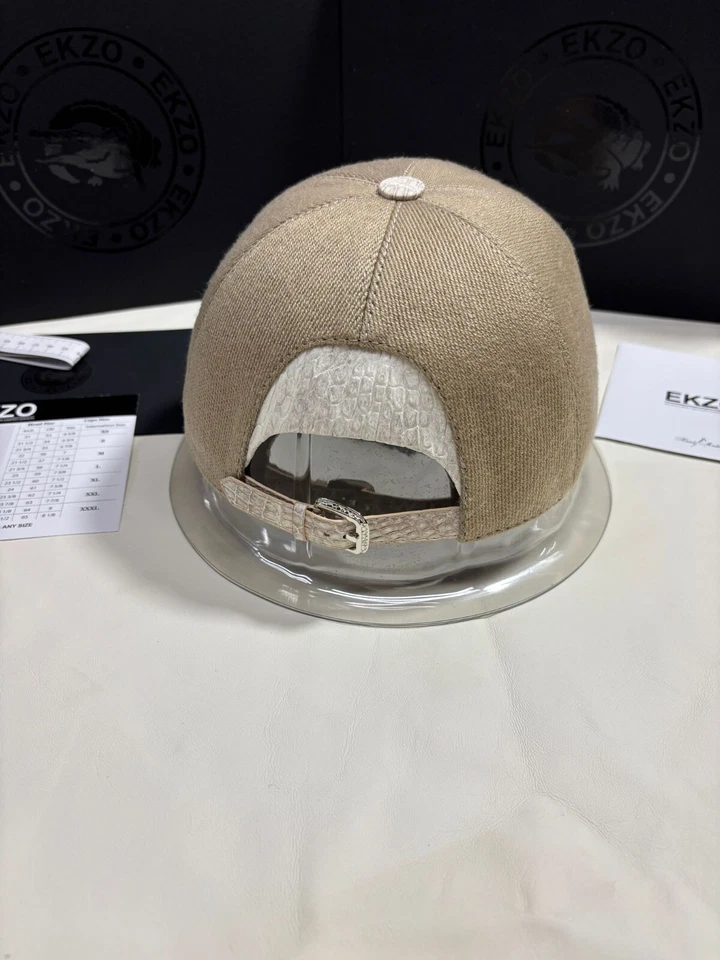 Бейсбольная кепка шляпа EKZO крокодила Chashvimir. Реальная цена 850 $.L58 59 см - Изображение 4 из 4