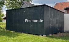 Blechgarage 7 x 6 x 3m Doppelgarage Halle KFZ Lager | inkl. Lieferung | 29438*