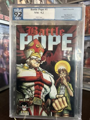 Battle Pope #1 (2000) Robert Kirkman 1st Print Original Funk-O-Tron