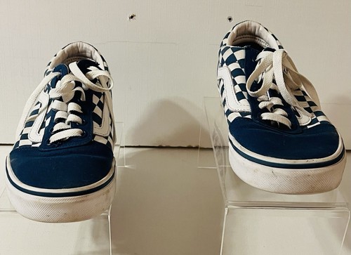 Scacchiera uomo Vans Off The Wall bianca e blu taglia 7,5 500714 - Foto 4 di 8