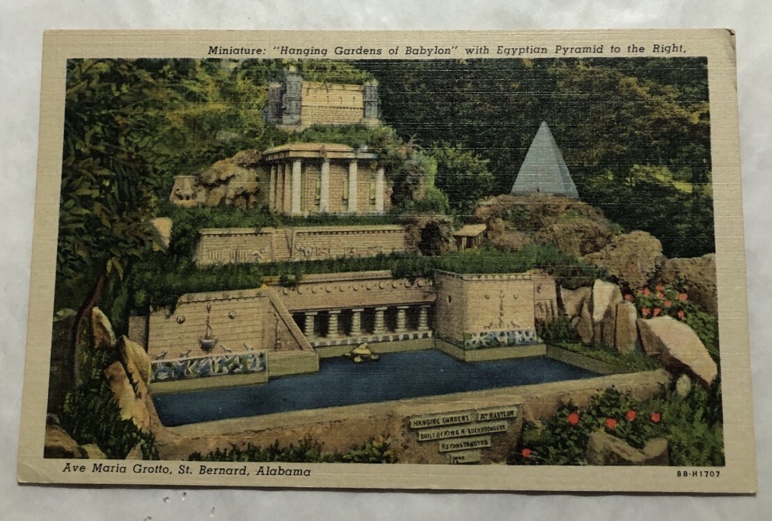 Miniatura: "Jardines Colgantes de Babilonia" San Bernardo, AL. PC (Y2)