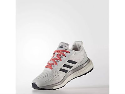 New Women's Adidas Response Boost Limited Running Shoes Grey Sonic Drive 