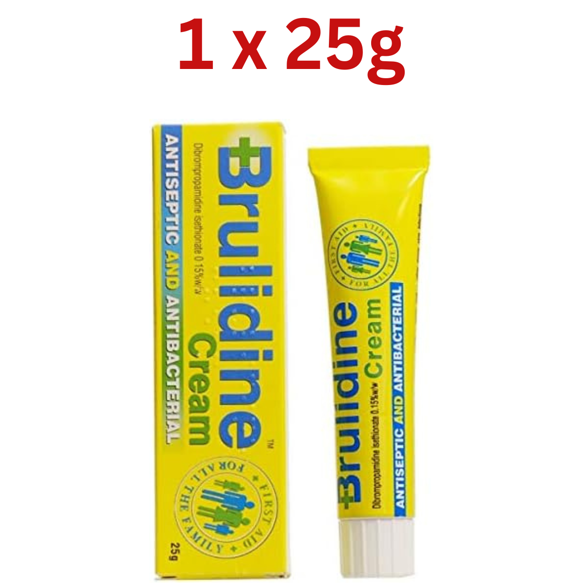 Brulidine Cream Antiseptic & Antibacterial 25g 1/2/3 Packs Beauty Skin Care eBay