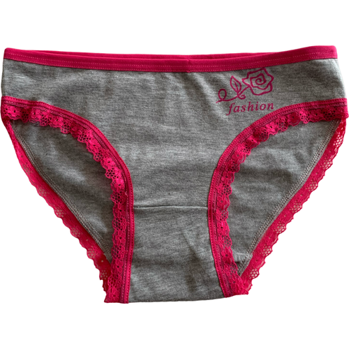 LOT NEW 5 Women Bikini Panties Brief Floral Lace Cotton Underwear Size M L XL - Picture 86 of 101