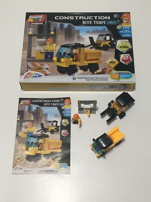 Block Tech Building Block Construction Site Team Set