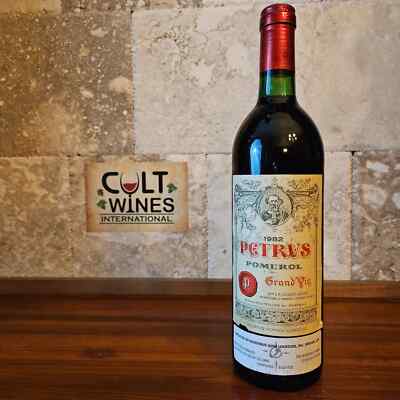 1982 Petrus, Pomerol Bordeaux wine, France [RP-98pts, Listing 1 of 5]