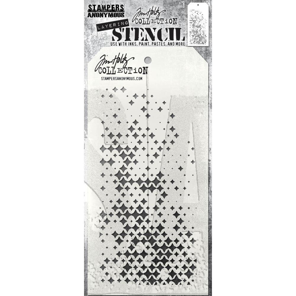 ジャーナル Stampers Anonymous Layering Stencil - Sparkle Fade, THS188 by: Tim