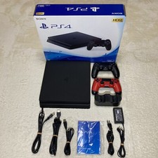 PlayStation4 CUH-2100AB01 500GB PS4 Console Jet Black Controller Charger Stand