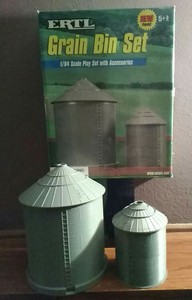ertl grain bin set