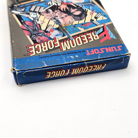 Freedom Force (Nintendo NES) - Box & Game - Ex-Rental