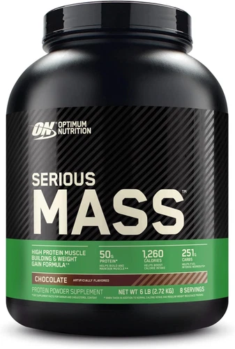 Serious Mass Weight Gainer - Chocolate, 6lb Packaging May Vary