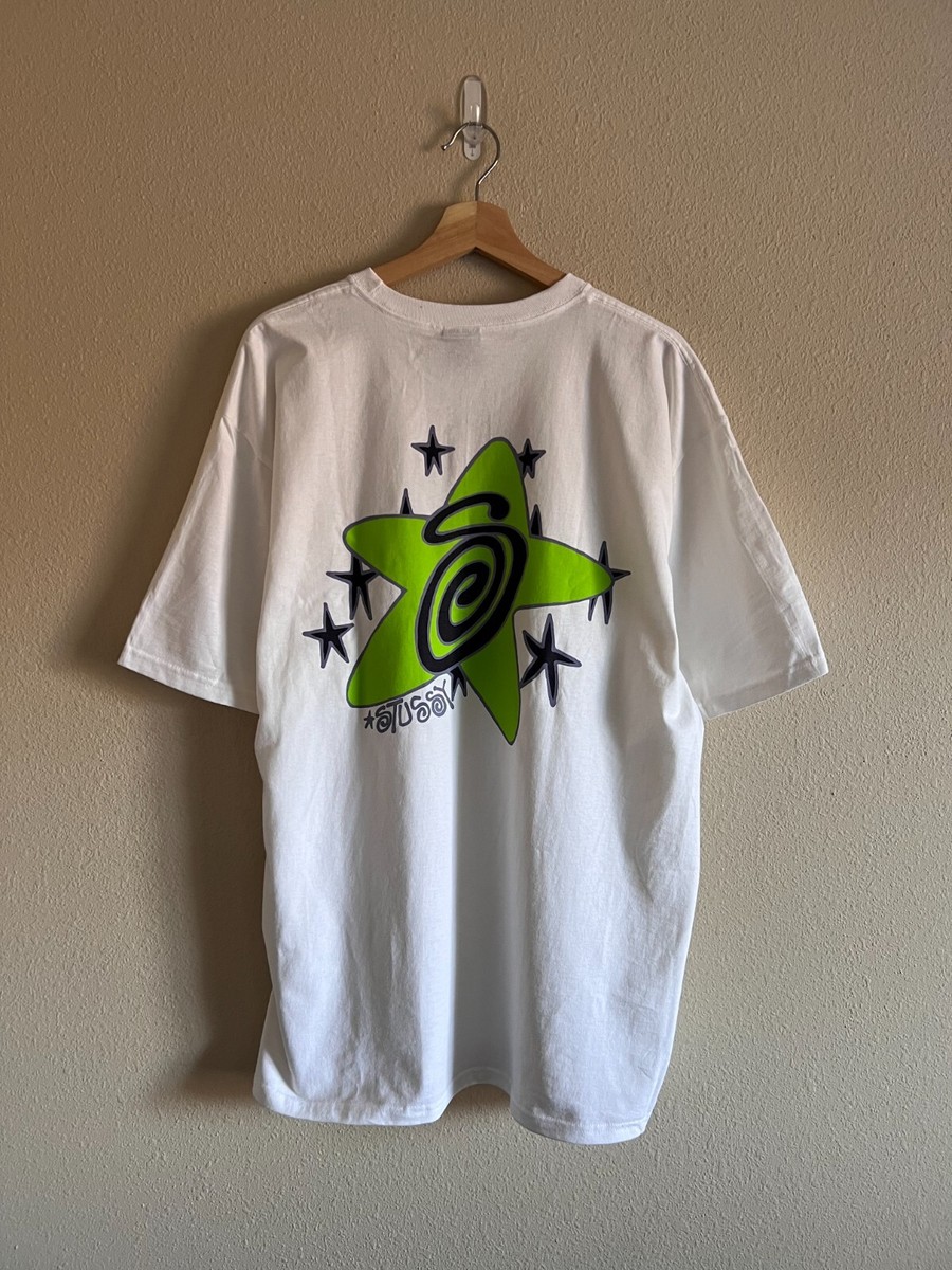 Stussy Galaxy Tee - Size XL - White - NEW | eBay