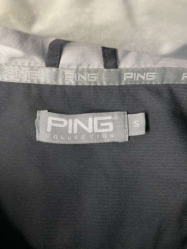 Ping Collection Lightweight Windproof Golf Jacket - Black Mens UK Size Small S - Picture 9 of 14