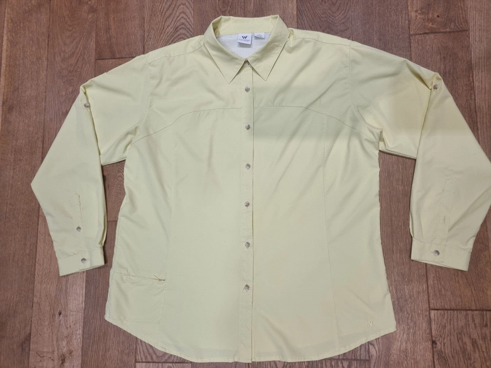 Whitesierra UV Protection Outside Women's Yellow shirt size XL