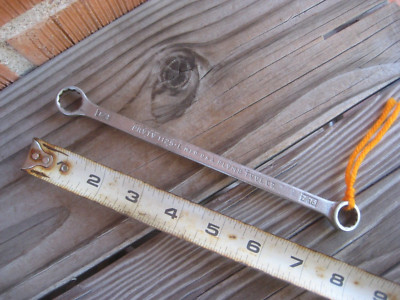 1948 Vtg PLOMB PROTO Both Logo ** 7/16'' & 1/2'' Box End Wrench 1125-L x 12 Pt USA