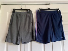 Champion Mitre Two Boy's Shorts Size 14-16 Blue Gray