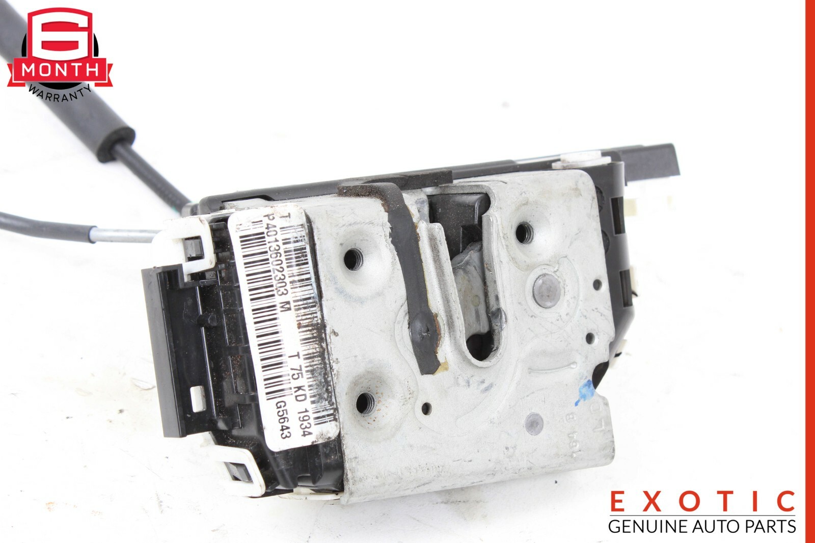 14-17 Maserati Ghibli S Rear Left Driver Side Door Lock Latch Actuator OEM