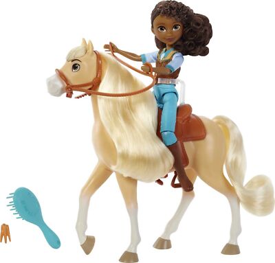 DreamWorks Spirit Pru Doll with Chica Linda Horse Adventure Toy Set