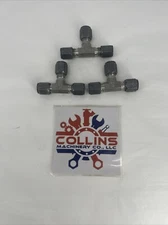 PARKER 316 148B T1014 T-FITTING - LOT OF 3 PCS.