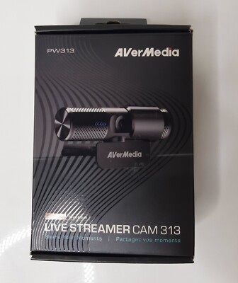 AverMedia PW313 Live Streamer CAM Full HD 1080p Wired USB Dual Mic