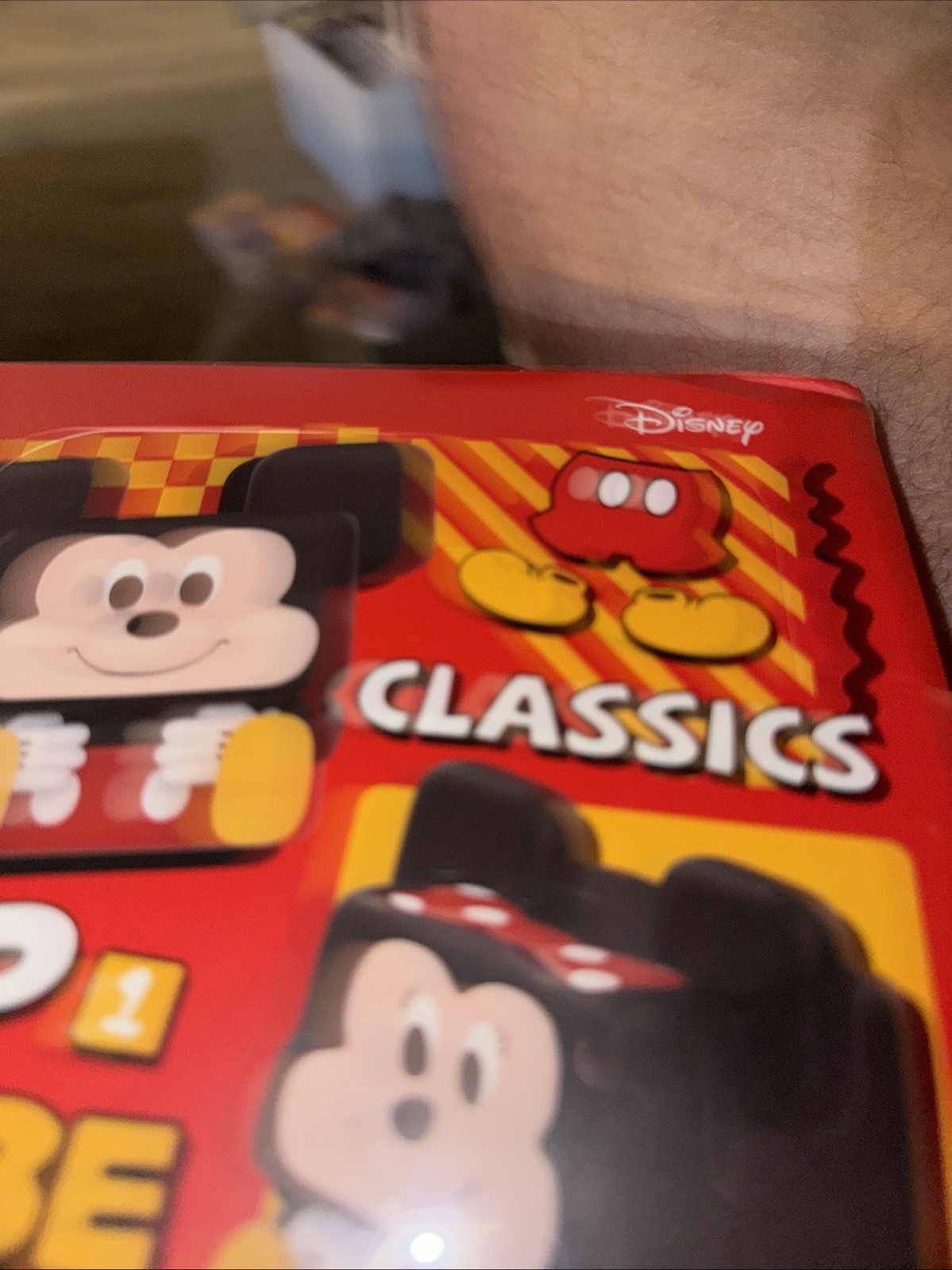 Disney Classics POP CUBE-1 Series Authentic Blind Box Figures Toy MINI Doll