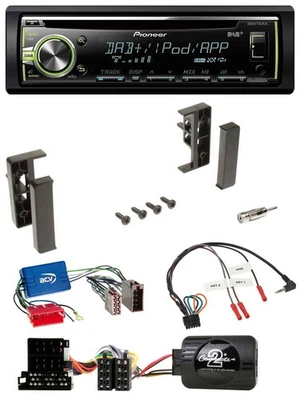 Pioneer DAB USB MP3 Lenkrad CD Autoradio für Audi A3 A4 A6 99-00 Aktivsystem - Bild 1 von 4