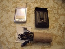 Palm Zire 72 charge and HotSync wire, Software CD and Fine Leather Case, Works 