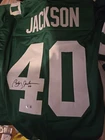 New York Jets Jersery Signed by Bobby Jackson Beckett Certified And Witnessed
