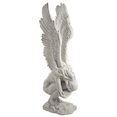 Design Toscano Angel Statue Religious Garden Sculpture Indoor Outdoor Memorial