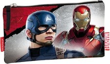 Astuccio Scuola Marvel 16 cm – Portapenne Capitan America e Iron Man Idea Regalo