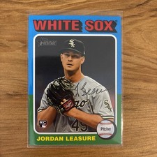 2024 Topps Heritage High Number SP #716 Jordan Leasure Chicago White Sox RC  