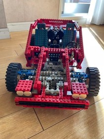 LEGO 8865 Test Car Technic 1988 Complete Set Vintage Old