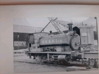 Industrial Locomotive of Burt Boulton & Haywood Timber Totton Photograph