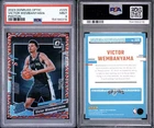 2023-24 Panini Donruss Optic Victor Wembanyama RC Photon Prizm #225 PSA 9