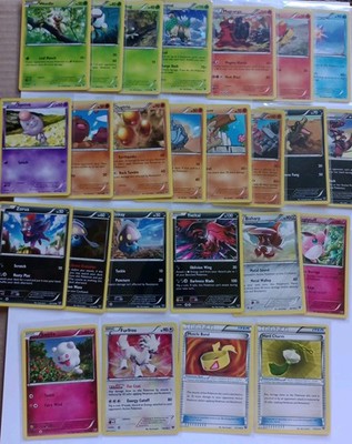 Pokémon Cards Bundle XY Base Set /146 Holo Rare Reverse Holo Collection Set Lot