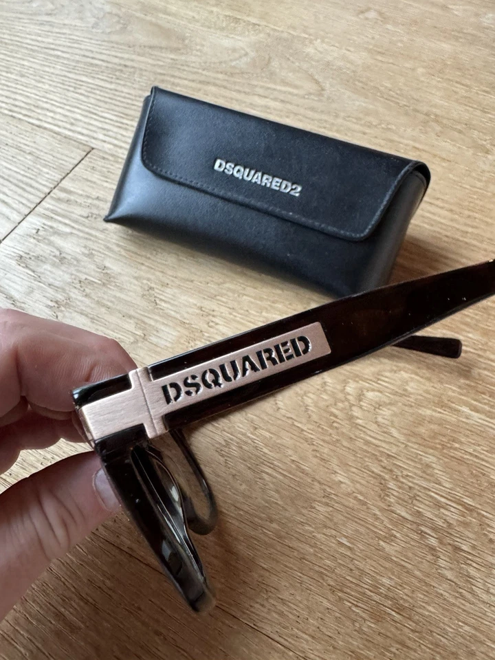 Dsquared2 Occhiali da Sole D2 0165/S 807/9O Nero grigio Uomo - Imagen 3 de 4