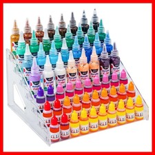 7Tier Acrylic Paint Organizer,Nail Polish Rack Shelf,Painting Bottle Holder
