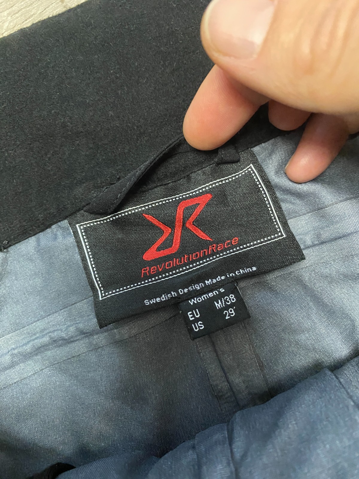 Revolution Race Women's Cyclone Rescue Pants - Black - Size M - RECCO - 3L Shell image 5