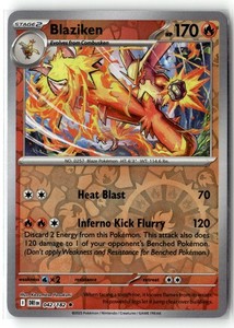 Blaziken 042/182 Destined Rivals Reverse Holo