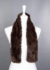 1363 GLAMOROUS REAL LAPIN FUR COAT LUXURY FUR JACKET STOLE BEAUTIFUL LOOK