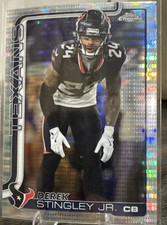 Derek Stingley Jr. 2025 Topps Chrome Pulsar Refractor #116