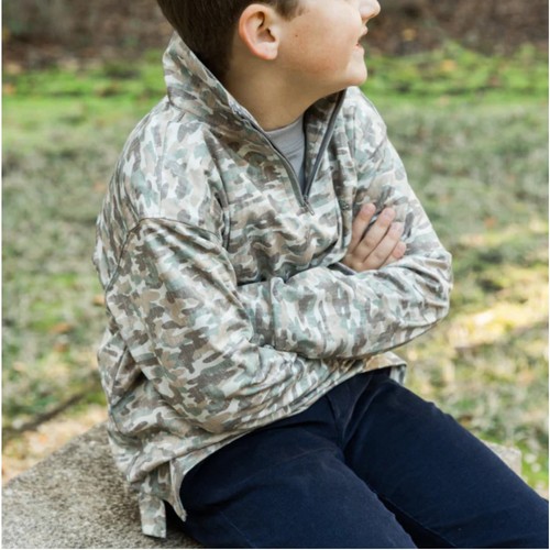 Bailey Boys Performance Half Zip - Camo NWT size 10 - Picture 2 of 7